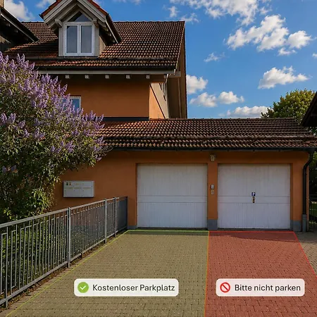 Apartmán Bright View With Balcony And Air Conditioning Tutzing